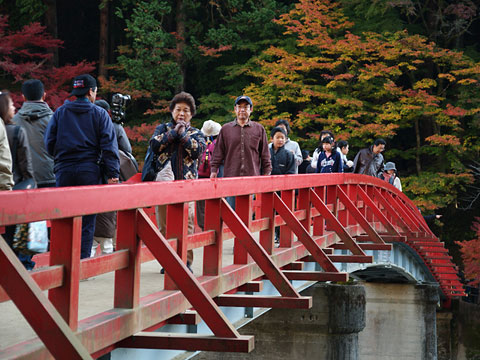 香嵐渓の紅葉(2)