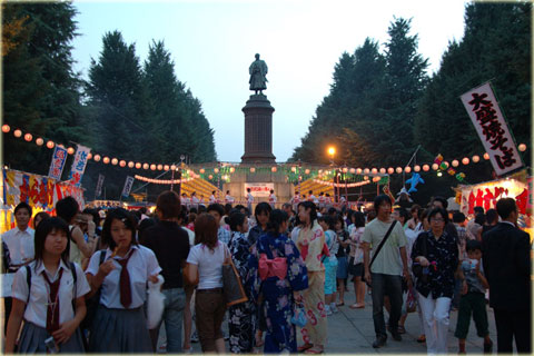 靖国神社の「みたままつり」5