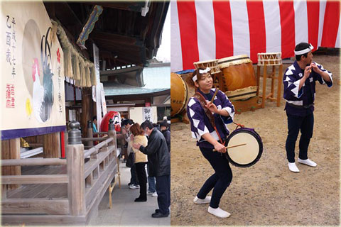 岩津天神の「初天神祭」1