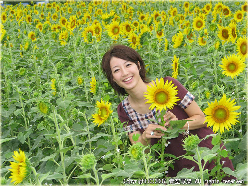 PowerShot S5IS で屋外ポートレート(3)