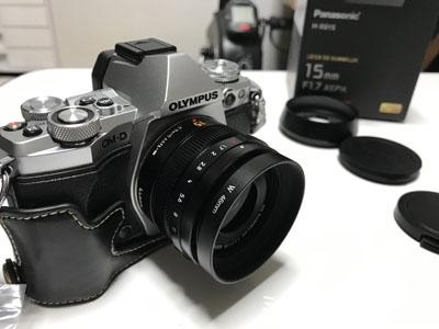 LEICA DG SUMMILUX 15mm/F1.7 ASPH.」のフードを交換 – 青空写楽 (写真